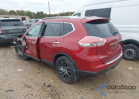 2015 Nissan Rogue Sl z USA, uszkodzony, nr VIN 5N1AT2MVXFC851772